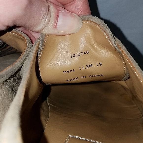 Johnston & Murphy 11.5 Suede Oxford Shoes main image 5